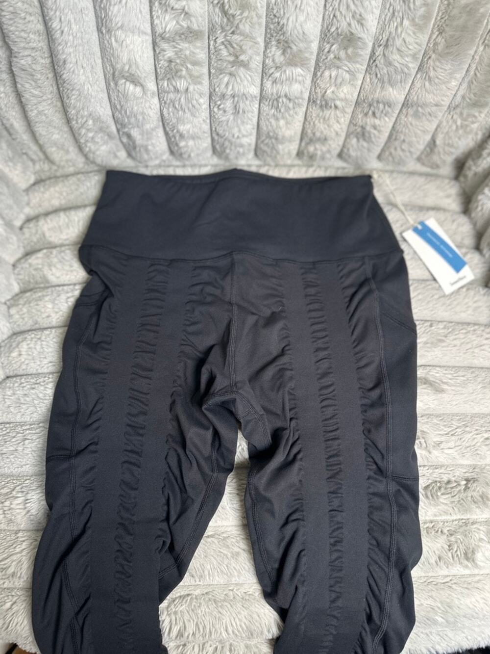 Sweetflexx Hi Rise Resistance Leggings Size 8 Womens Workout Pants Pockets New
